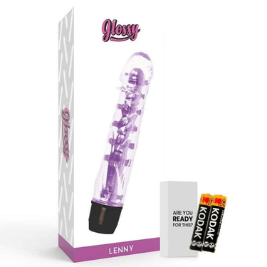 Vibratore Jelly Lenny in TPE Impermeabile con Vibrazioni Multiple